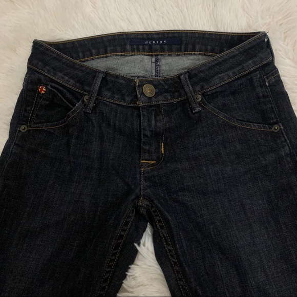 Hudson Carly Flap Pocket Straight Jeans - Picture 13 of 13